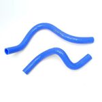 Патрубки системы отопления для а/м  2190 (2дет) силикон синий ПТП